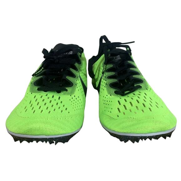 NIKE Zoom Victory 3 Men's 13 Track Shoe SPIKES Electric Green 835997-300 Running - Picture 2 of 6